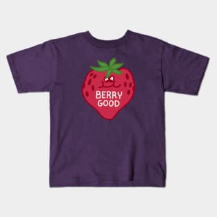 Berry Good - Retro Scratch N' Sniff Sticker Kids T-Shirt